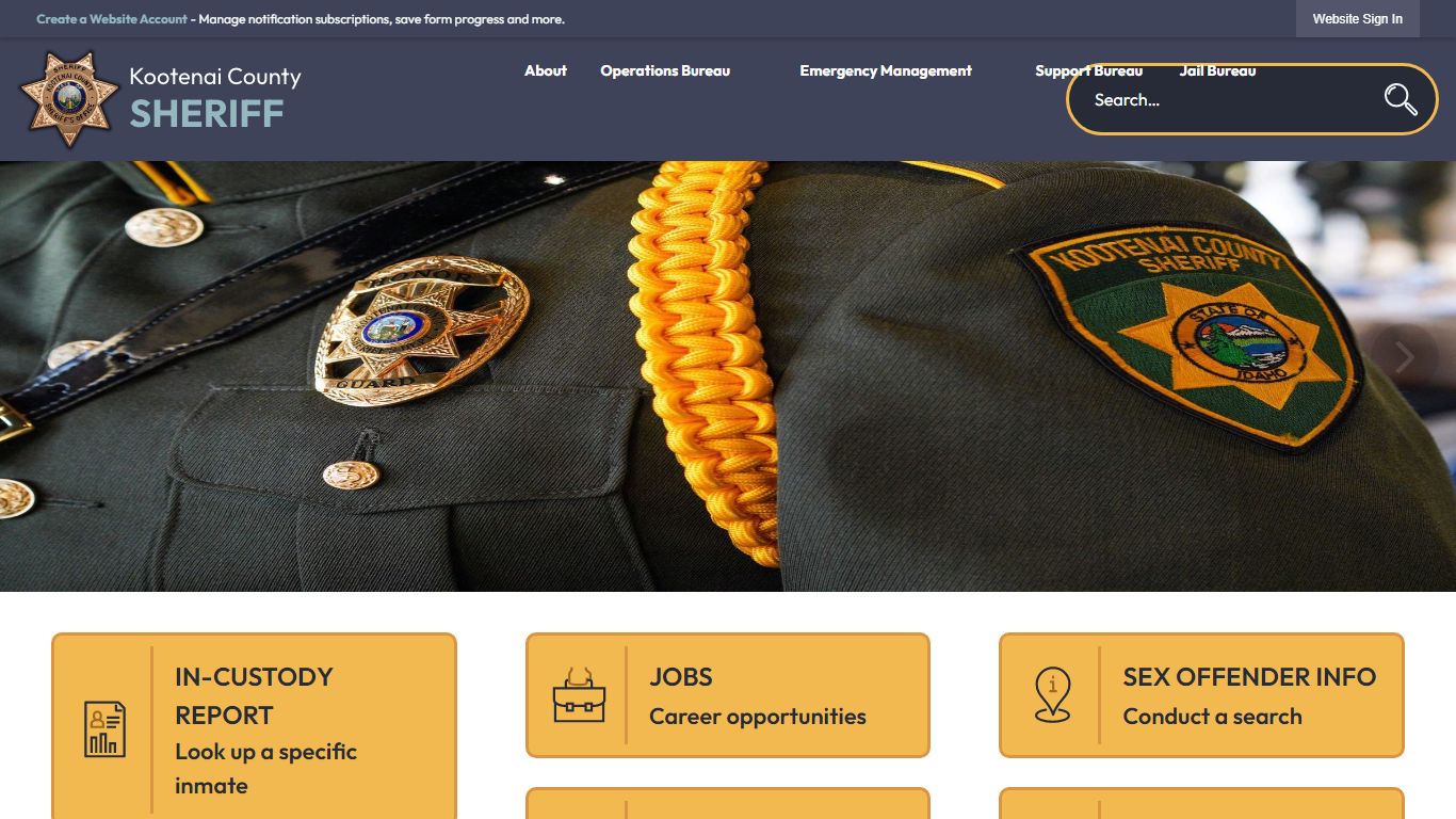 Kootenai County Sheriff, ID | Official Website